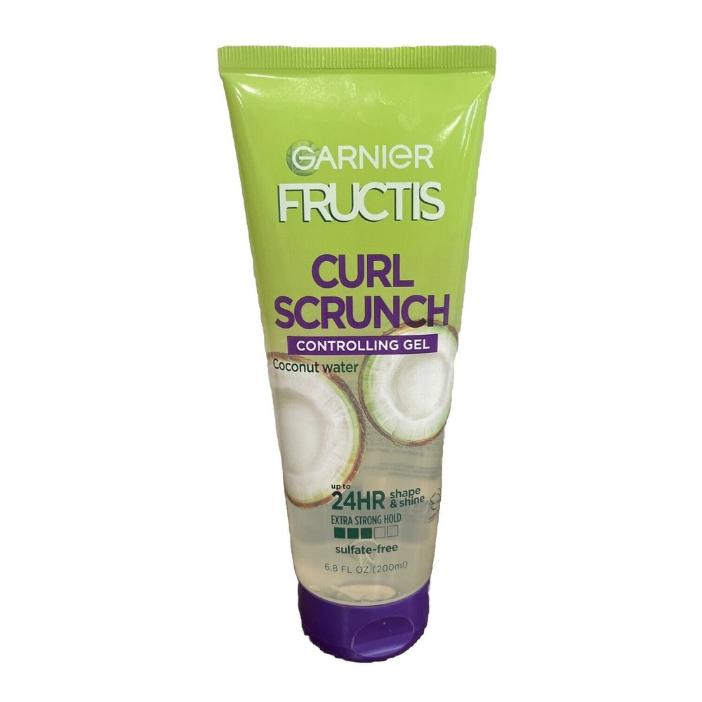 Garnier Fructis Style‎ Curl Scrunch Controlling Gel 24HR Shape & Shine 6.8 Fl Oz